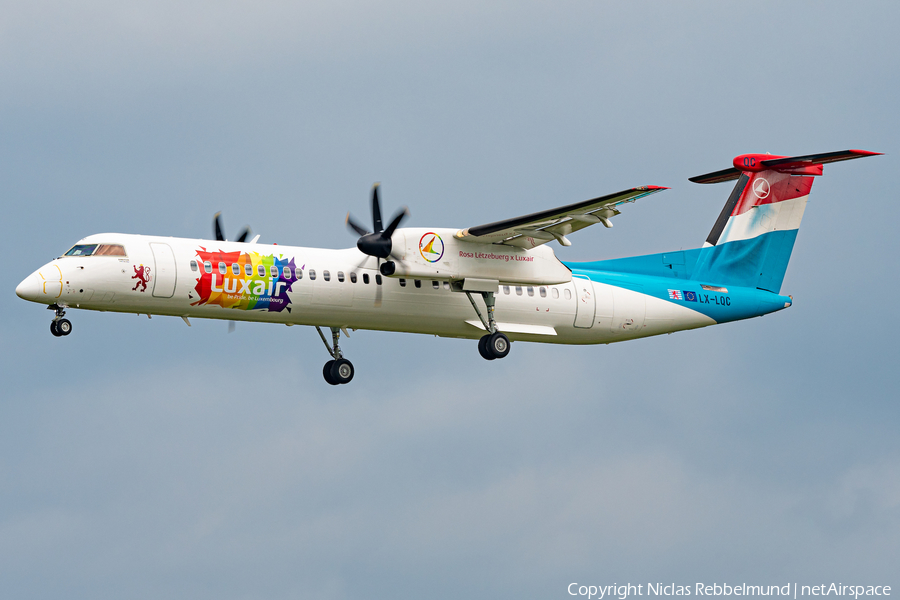 Luxair Bombardier DHC-8-402Q (LX-LQC) | Photo 511254