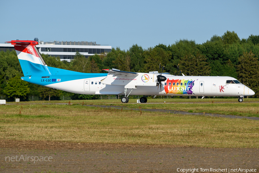 Luxair Bombardier DHC-8-402Q (LX-LQC) | Photo 523434