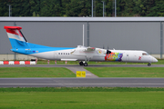 Luxair Bombardier DHC-8-402Q (LX-LQC) at  Luxembourg - Findel, Luxembourg