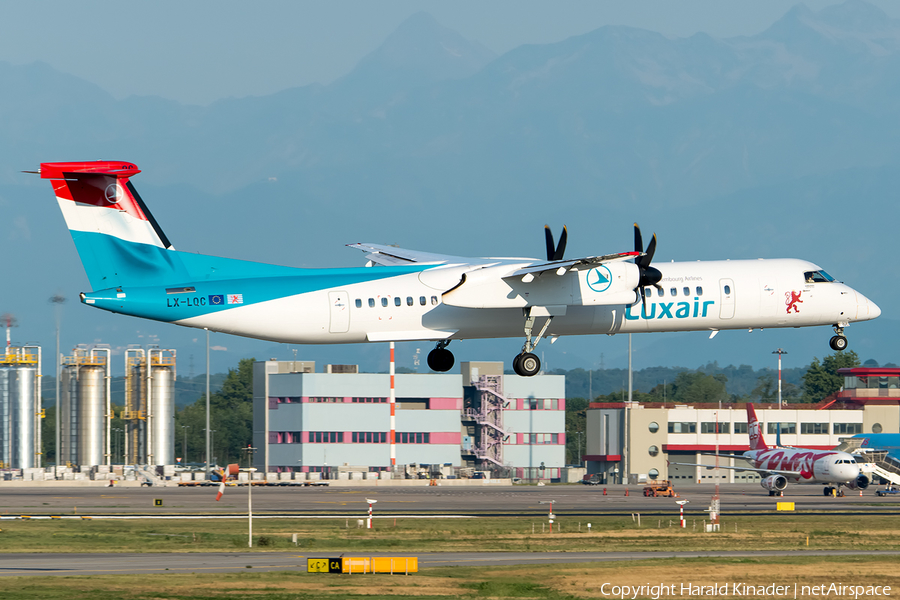 Luxair Bombardier DHC-8-402Q (LX-LQC) | Photo 301188