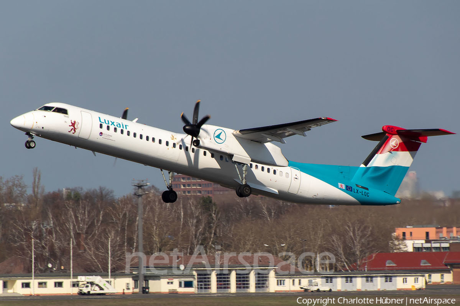 Luxair Bombardier DHC-8-402Q (LX-LQC) | Photo 317070