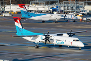 Luxair Bombardier DHC-8-402Q (LX-LQD) at  Cologne/Bonn, Germany