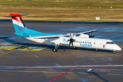 Luxair Bombardier DHC-8-402Q (LX-LQD) at  Cologne/Bonn, Germany