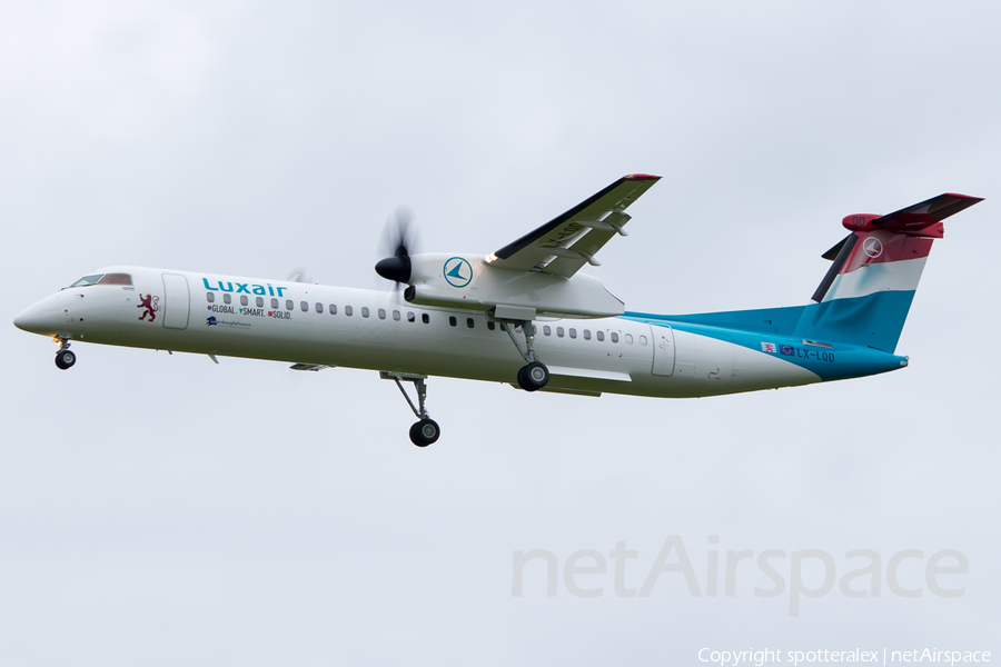 Luxair Bombardier DHC-8-402Q (LX-LQD) | Photo 111694