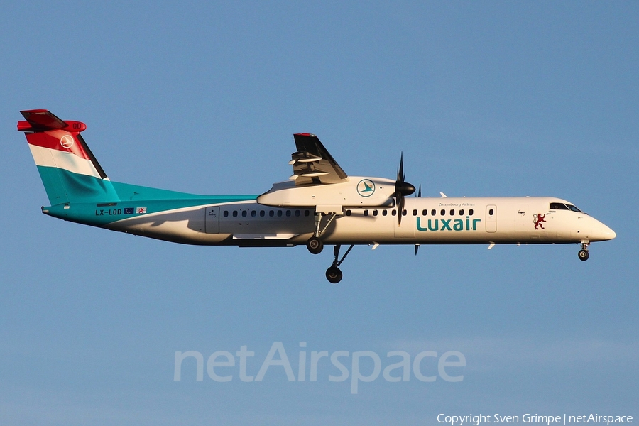 Luxair Bombardier DHC-8-402Q (LX-LQD) | Photo 121103