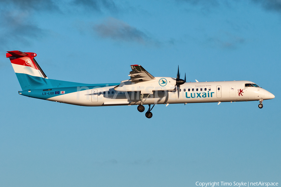 Luxair Bombardier DHC-8-402Q (LX-LQD) | Photo 126696