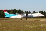 Luxair Bombardier DHC-8-402Q (LX-LQD) at  Hamburg - Fuhlsbuettel (Helmut Schmidt), Germany