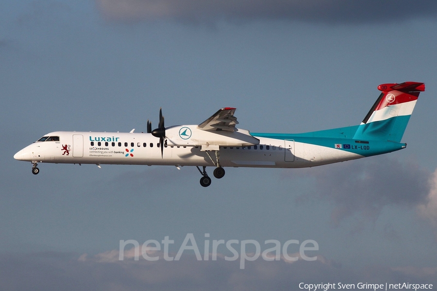 Luxair Bombardier DHC-8-402Q (LX-LQD) | Photo 170133