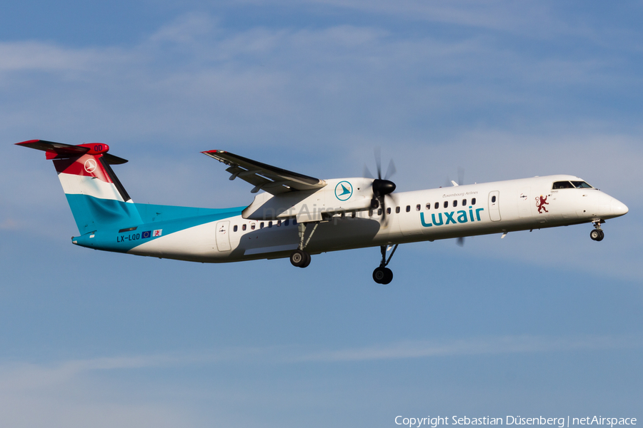 Luxair Bombardier DHC-8-402Q (LX-LQD) | Photo 175310