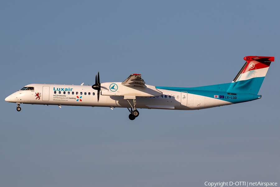 Luxair Bombardier DHC-8-402Q (LX-LQD) | Photo 241733