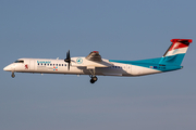 Luxair Bombardier DHC-8-402Q (LX-LQD) at  Hamburg - Fuhlsbuettel (Helmut Schmidt), Germany