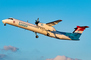 Luxair Bombardier DHC-8-402Q (LX-LQD) at  Hamburg - Fuhlsbuettel (Helmut Schmidt), Germany