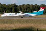 Luxair Bombardier DHC-8-402Q (LX-LQD) at  Hamburg - Fuhlsbuettel (Helmut Schmidt), Germany