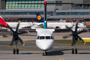 Luxair Bombardier DHC-8-402Q (LX-LQD) at  Hamburg - Fuhlsbuettel (Helmut Schmidt), Germany