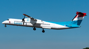 Luxair Bombardier DHC-8-402Q (LX-LQD) at  Luxembourg - Findel, Luxembourg