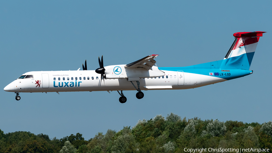 Luxair Bombardier DHC-8-402Q (LX-LQD) | Photo 280957