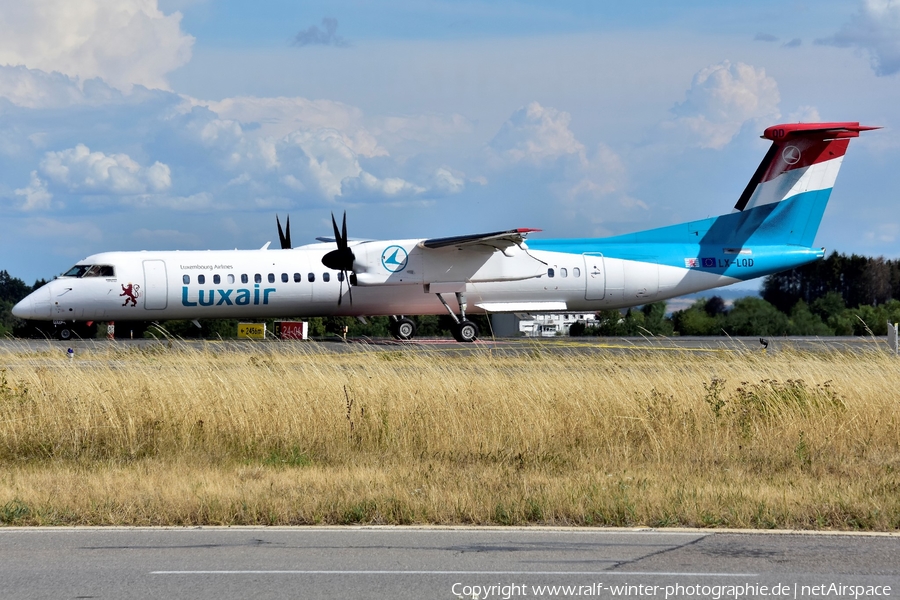 Luxair Bombardier DHC-8-402Q (LX-LQD) | Photo 538290