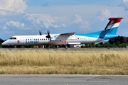 Luxair Bombardier DHC-8-402Q (LX-LQD) at  Luxembourg - Findel, Luxembourg