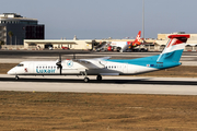 Luxair Bombardier DHC-8-402Q (LX-LQD) at  Luqa - Malta International, Malta