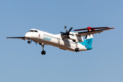 Luxair Bombardier DHC-8-402Q (LX-LQD) at  Luqa - Malta International, Malta