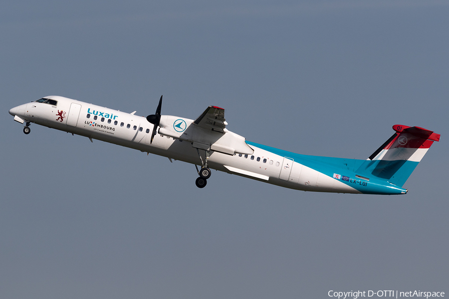 Luxair Bombardier DHC-8-402Q (LX-LQI) | Photo 161855