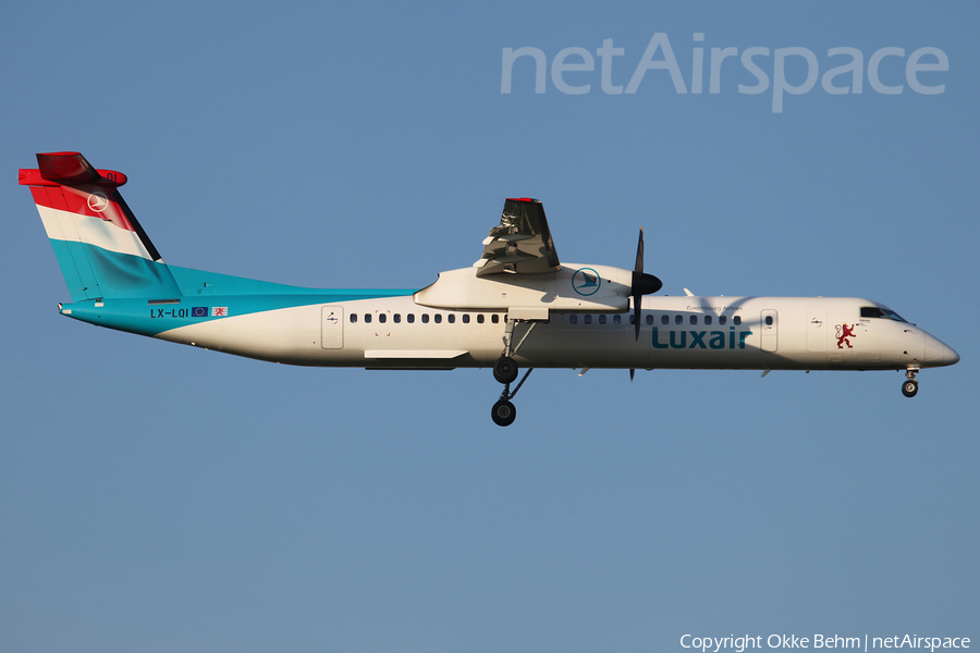 Luxair Bombardier DHC-8-402Q (LX-LQI) | Photo 161969