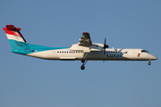 Luxair Bombardier DHC-8-402Q (LX-LQI) at  Hamburg - Fuhlsbuettel (Helmut Schmidt), Germany