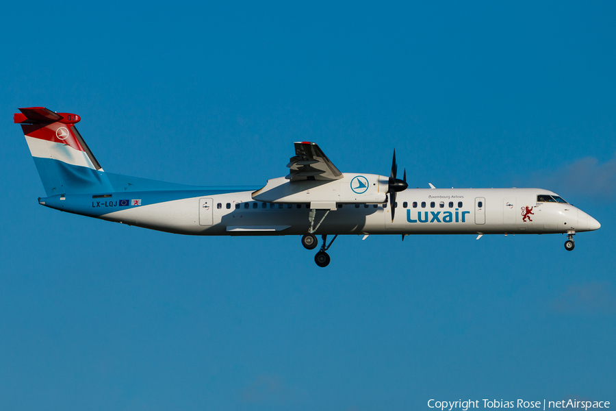 Luxair Bombardier DHC-8-402Q (LX-LQJ) | Photo 335545