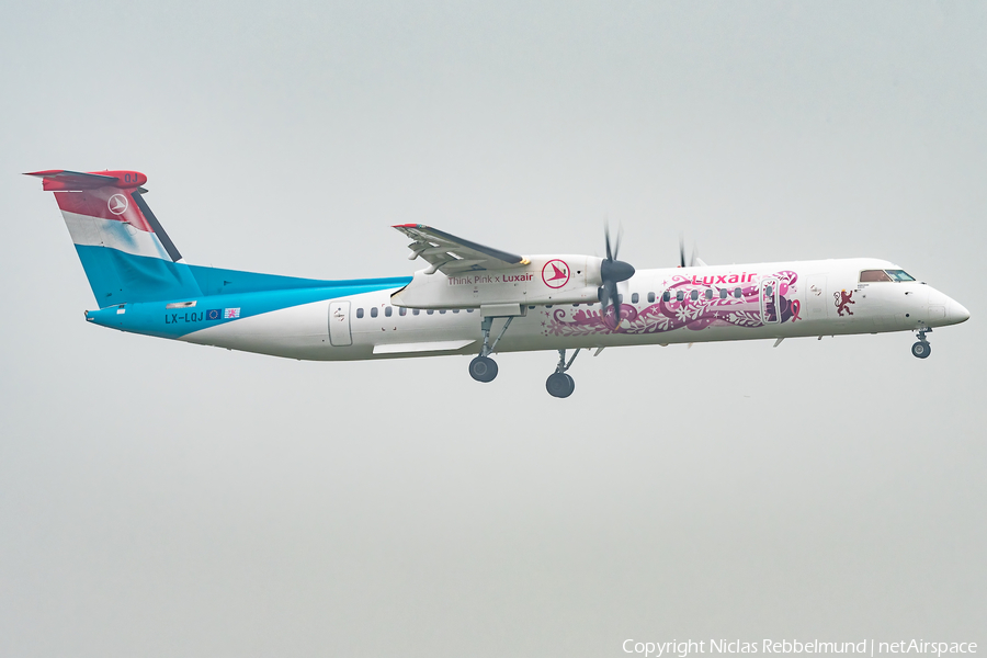 Luxair Bombardier DHC-8-402Q (LX-LQJ) | Photo 568877