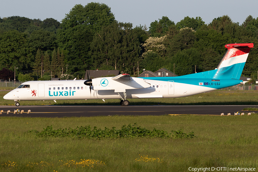 Luxair Bombardier DHC-8-402Q (LX-LQJ) | Photo 244779