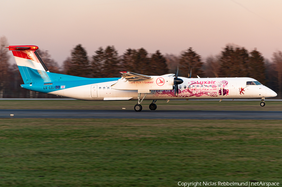 Luxair Bombardier DHC-8-402Q (LX-LQJ) | Photo 550484