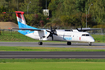 Luxair Bombardier DHC-8-402Q (LX-LQJ) at  Luxembourg - Findel, Luxembourg
