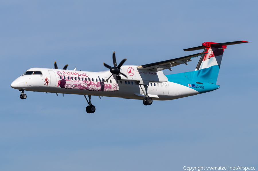 Luxair Bombardier DHC-8-402Q (LX-LQJ) | Photo 591704