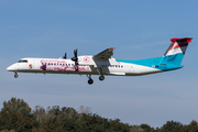 Luxair Bombardier DHC-8-402Q (LX-LQJ) at  Luxembourg - Findel, Luxembourg