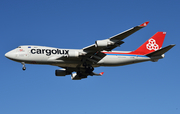 Cargolux Boeing 747-4HA(ERF) (LX-MCL) at  Dallas/Ft. Worth - International, United States