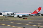 Cargolux Boeing 747-4HA(ERF) (LX-MCL) at  Mexico City - Lic. Benito Juarez International, Mexico