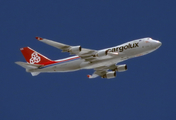 Cargolux Boeing 747-4HA(ERF) (LX-MCL) at  In Flight - Sorocaba, Brazil