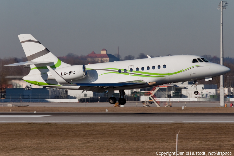 Global Jet Luxembourg Dassault Falcon 2000S (LX-MIC) | Photo 417071
