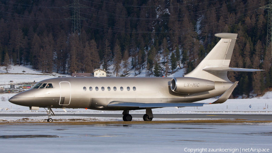 Global Jet Luxembourg Dassault Falcon 2000S (LX-MIC) | Photo 544765