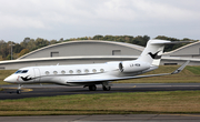 Global Jet Luxembourg Gulfstream G650ER (LX-MOW) at  Farnborough, United Kingdom