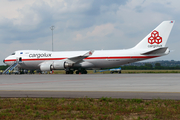 Cargolux Boeing 747-4EV(ERF) (LX-NCL) at  Budapest - Ferihegy International, Hungary