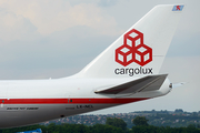 Cargolux Boeing 747-4EV(ERF) (LX-NCL) at  Budapest - Ferihegy International, Hungary