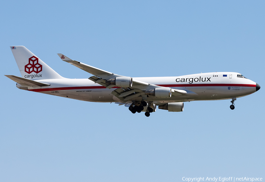 Cargolux Boeing 747-4EV(ERF) (LX-NCL) | Photo 404653