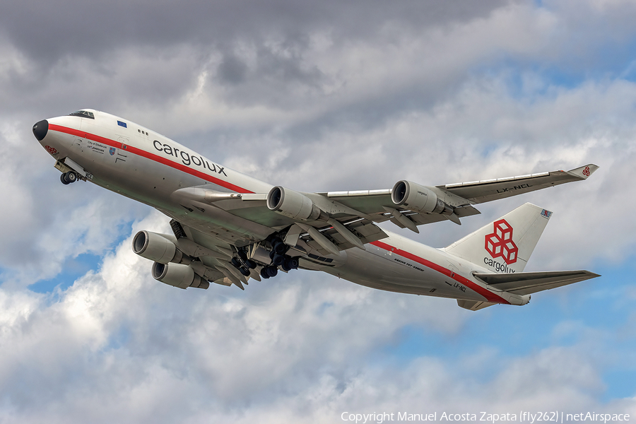 Cargolux Boeing 747-4EV(ERF) (LX-NCL) | Photo 652899