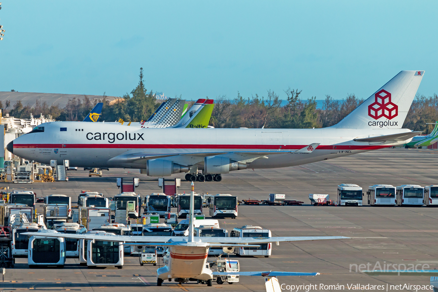 Cargolux Boeing 747-4EV(ERF) (LX-NCL) | Photo 653453