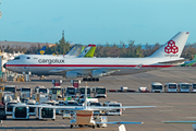 Cargolux Boeing 747-4EV(ERF) (LX-NCL) at  Gran Canaria, Spain