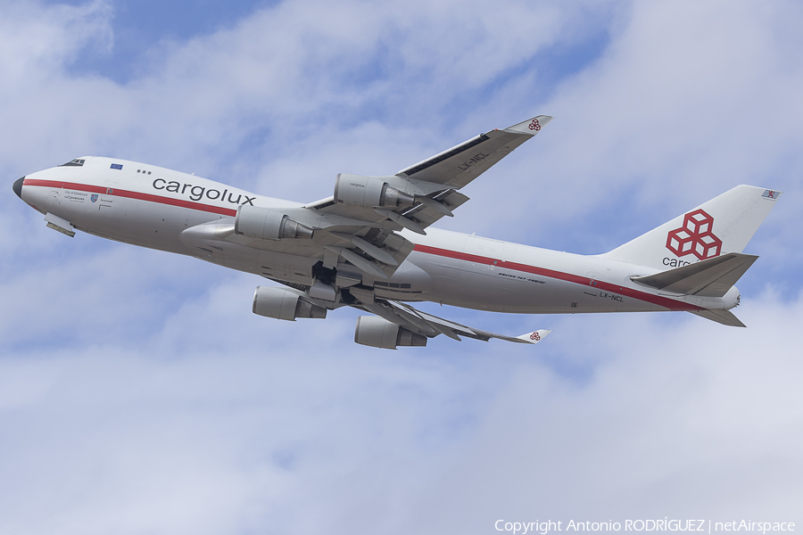 Cargolux Boeing 747-4EV(ERF) (LX-NCL) | Photo 654045