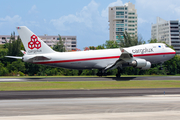 Cargolux Boeing 747-4EV(ERF) (LX-NCL) at  San Juan - Luis Munoz Marin International, Puerto Rico