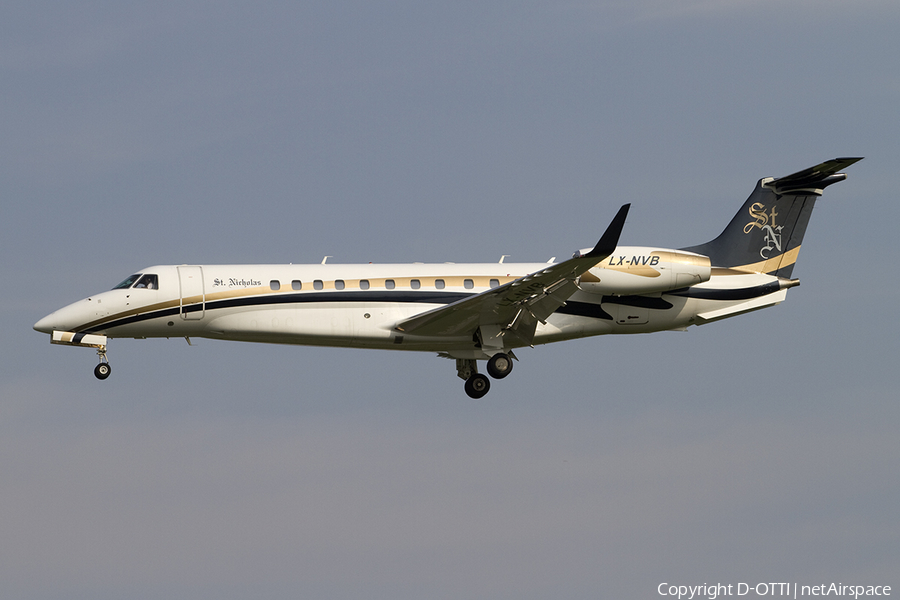 Global Jet Luxembourg Embraer EMB-135BJ Legacy 600 (LX-NVB) | Photo 393840