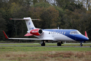 Luxembourg Air Rescue Bombardier Learjet 45XR (LX-ONE) at  Bournemouth - International (Hurn), United Kingdom